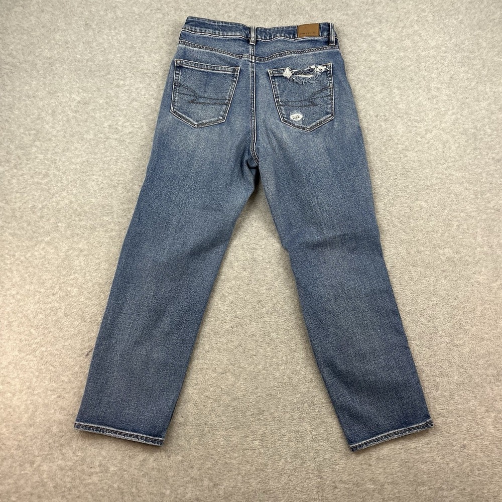 Classic High-Rise Straight Women’s Jeans in Medium Blue